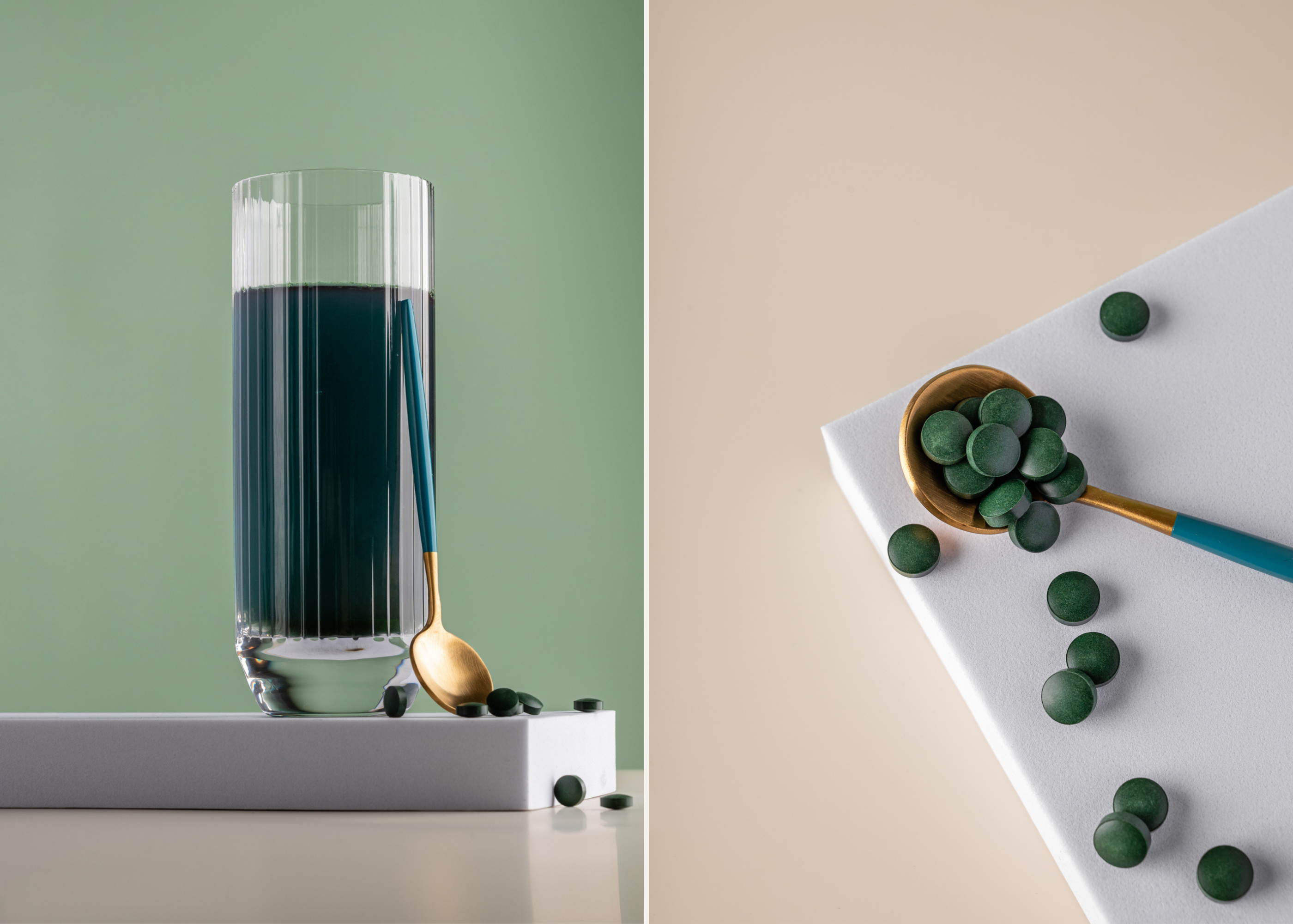 Spirulina vs hlorela