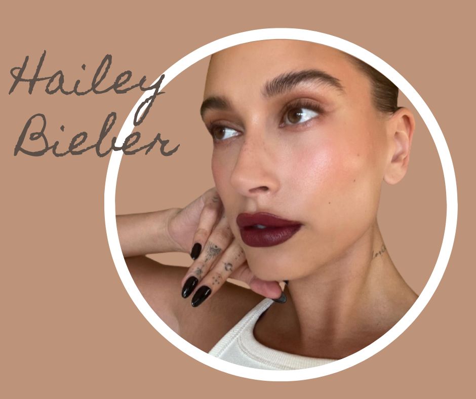 Hailey bieber crni manikir