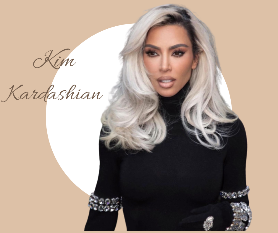 plava kosa kim kardashian