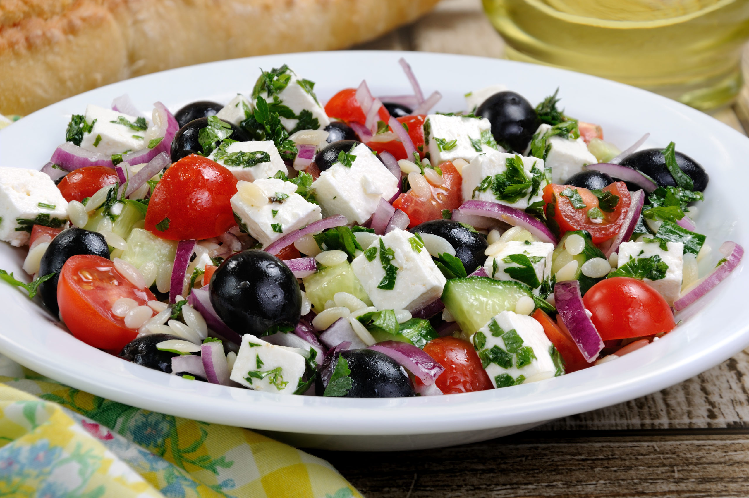 Grčka orzo salata