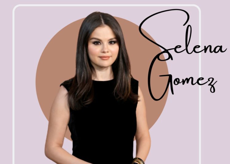 Goli nokti Selene Gomez