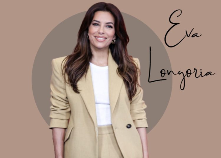 Eva Longoria u širokim farmerkama