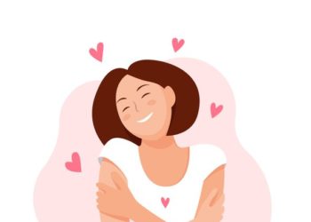 Recept za sreću: 5 stvari zbog kojih ne treba da se izvinjavate; ilustracija zadovoljne žene