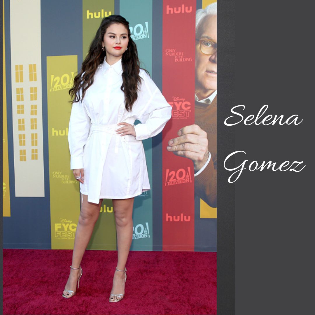 Selena Gomez, udobna džemper haljina kako se stilizuje