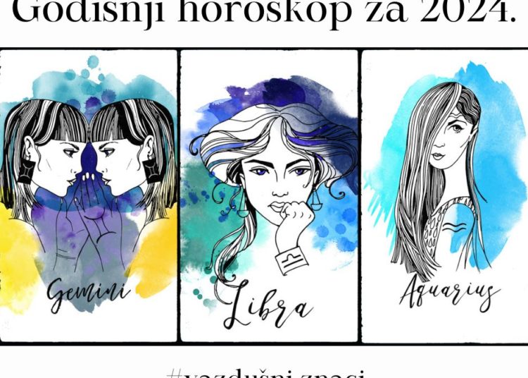 godišnji horoskop za 2024 vazdušni znaci