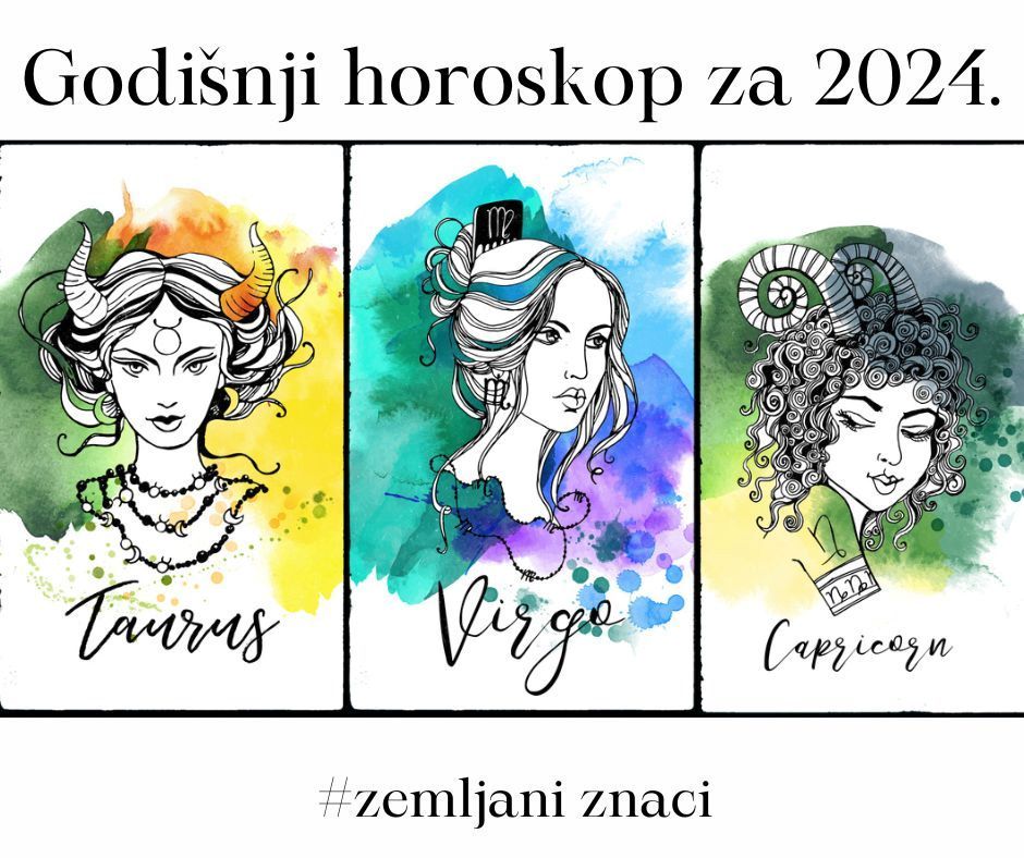 Godišnji horoskop za 2024 – zemljani znaci: Šta čeka Bika, Devicu i Jarca