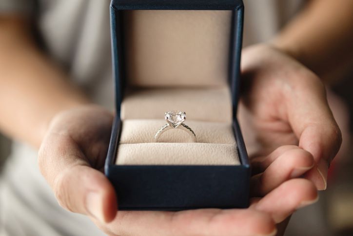 Da li će biti dobar muž: Znakovi koji to potvrđuju; muškarac drži verenički prsten