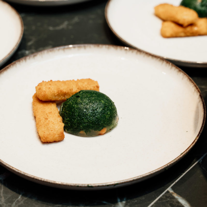 korak 3 pripreme ribljih štapića