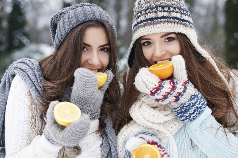 prirodni vitamina zimi jačaju našu otpornost. Citrusi protiv starenje kože, nega kože tokom zime